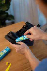 poxi-ran transparente pegar zapato